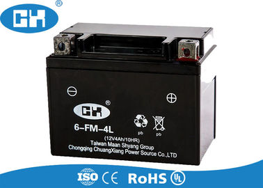 High Standard Sealed Motorcycle Batteries 12v 4Ah 1.5KG Long Service Life