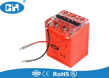 Custom Sealed Lead Acid Gel Battery , Motorbike Gel Battery High Cycle Count